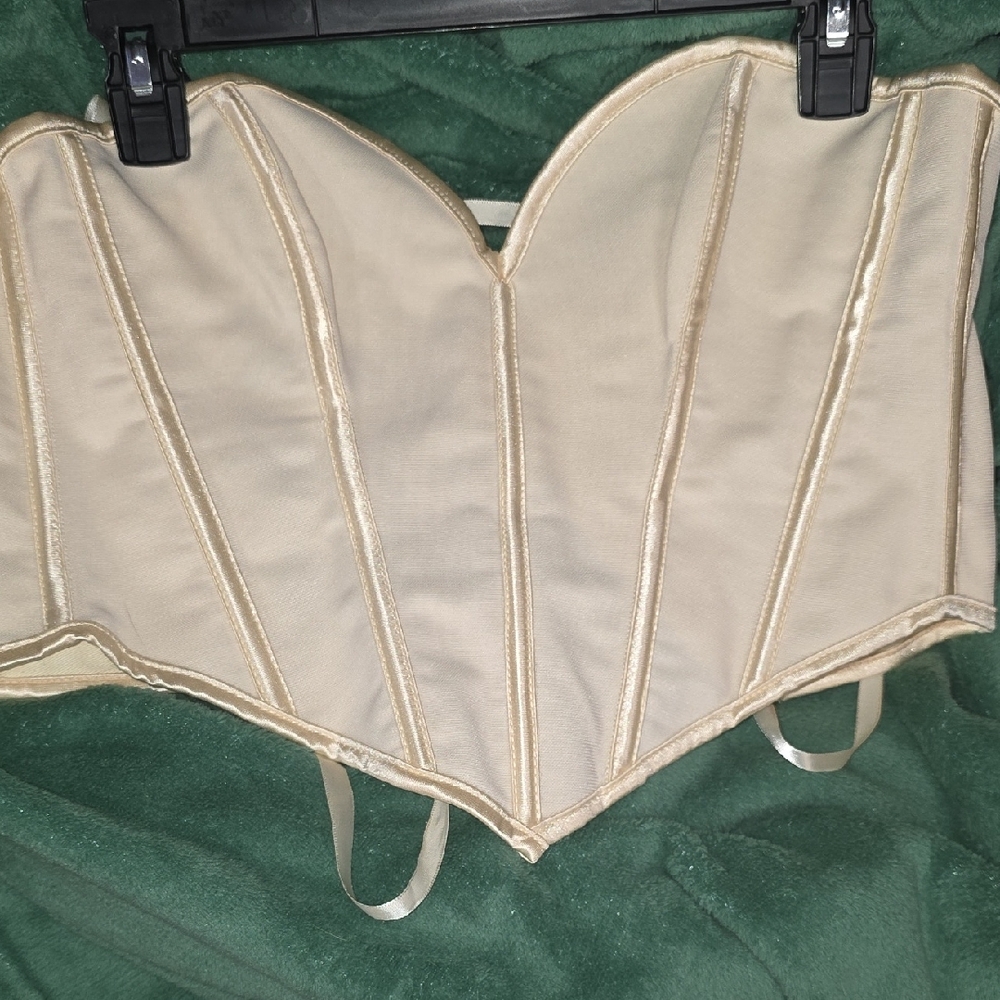 Cream Corset Top
